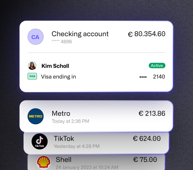 Bank notifications